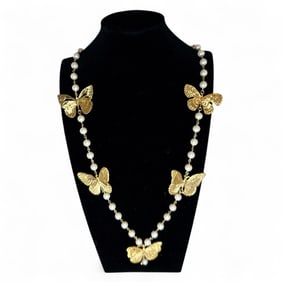 Dior Butterflies Necklace