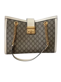 Gucci GG Supreme Padlock Should Bag