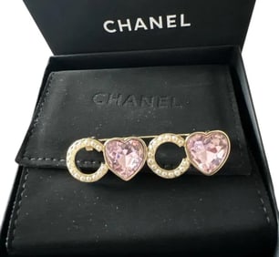 Chanel Pink Brooch