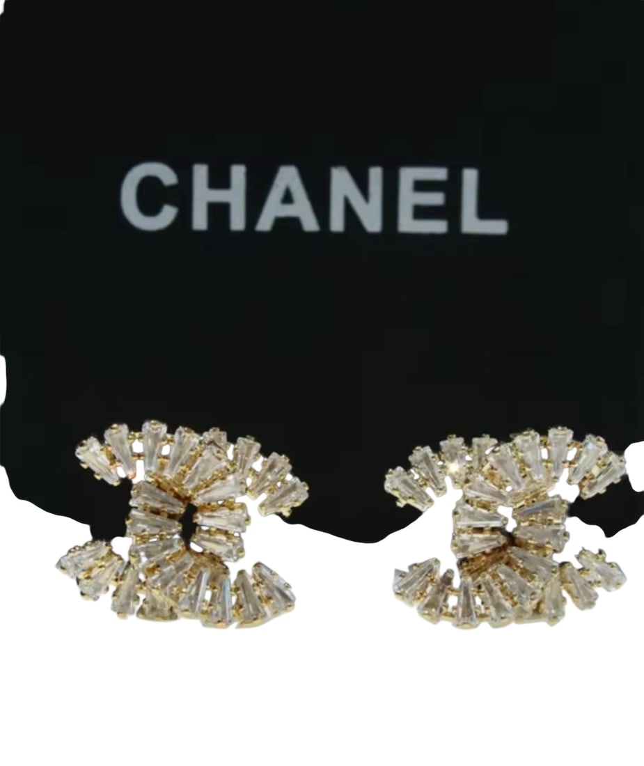 Chanel Style Double C Earrings (1 of 1)