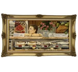 Mary callender's Oil Painting by Walt Johnston