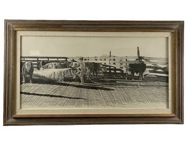 1984 Another Day Pencil Art Drawing by Walt Johnston