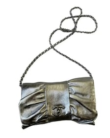 Silver Clutch Bag