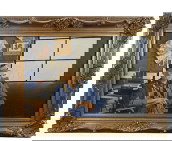 1985 Oil on Panel by Walt Johnston