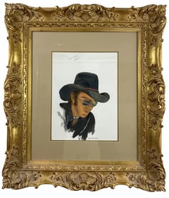 Shawn Ortega WaterColor by Walt Johnston