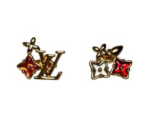 LV Gold Earrings