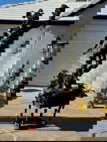 Monumental Life Size Bronze Perseus with the Head of Medusa