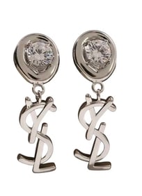 YSL Silver and Gold Earrings