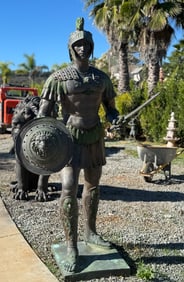 Life Size Bronze Soldier Sculpture