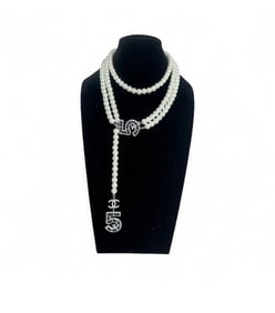 Chanel Faux Pearls Necklace
