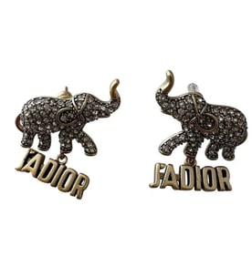 Dior Elephant Earrings