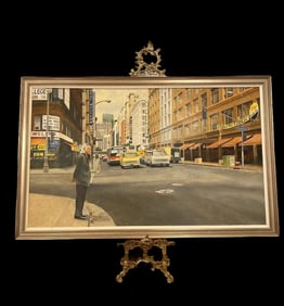 Walt Johnston - Downtown LA Painting