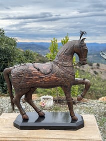 Large Horse Metal/ Copper Statue