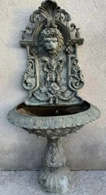 Large Bronze Lion Sculpture