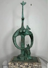 Jacques Lipchitz Large Modern Bronze Sculpture