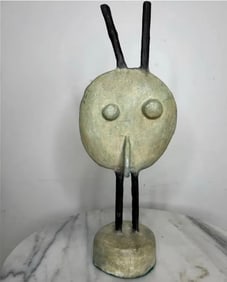 J. Miro Bronze Sculpture