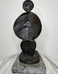 Miro Large Bronze Sculpture
