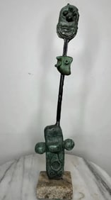 J. Miro Large Bronze Sculpture