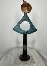 J. Miro Bronze Sculpture