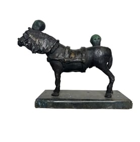 Dalí Abstract Horse Bronze Sculpture