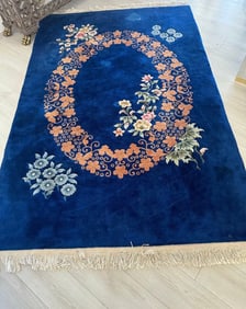 Large Chinese Art Deco Rug