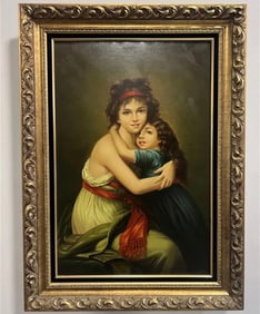 Mothers Love Oil Painting by Santorsola