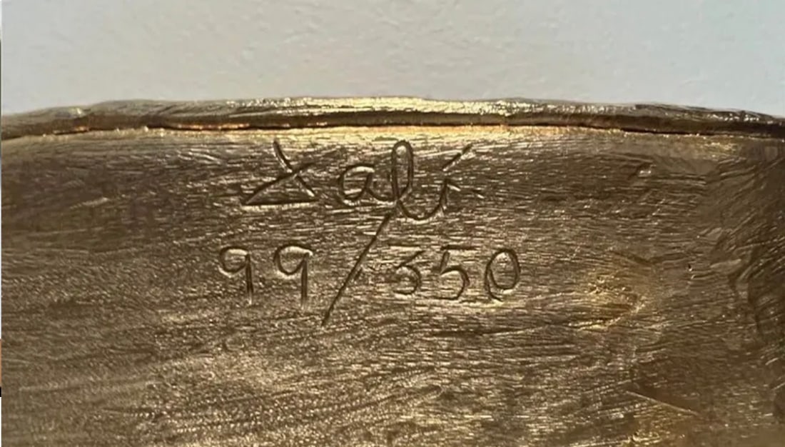 Large Clock Bronze Sculpture - Dali - 3