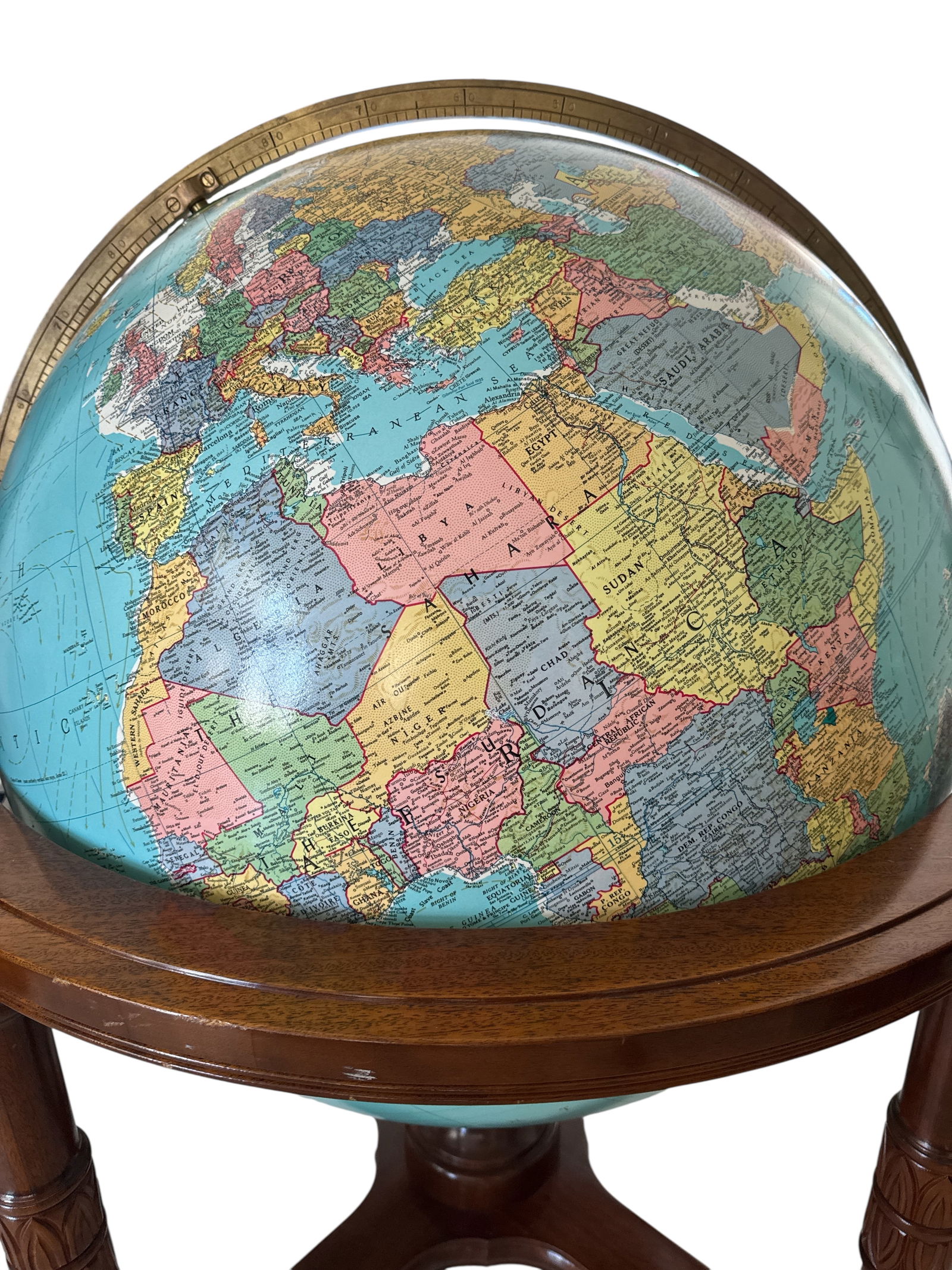 32 IN Diameter Dipolmat World Floor Globe - 4