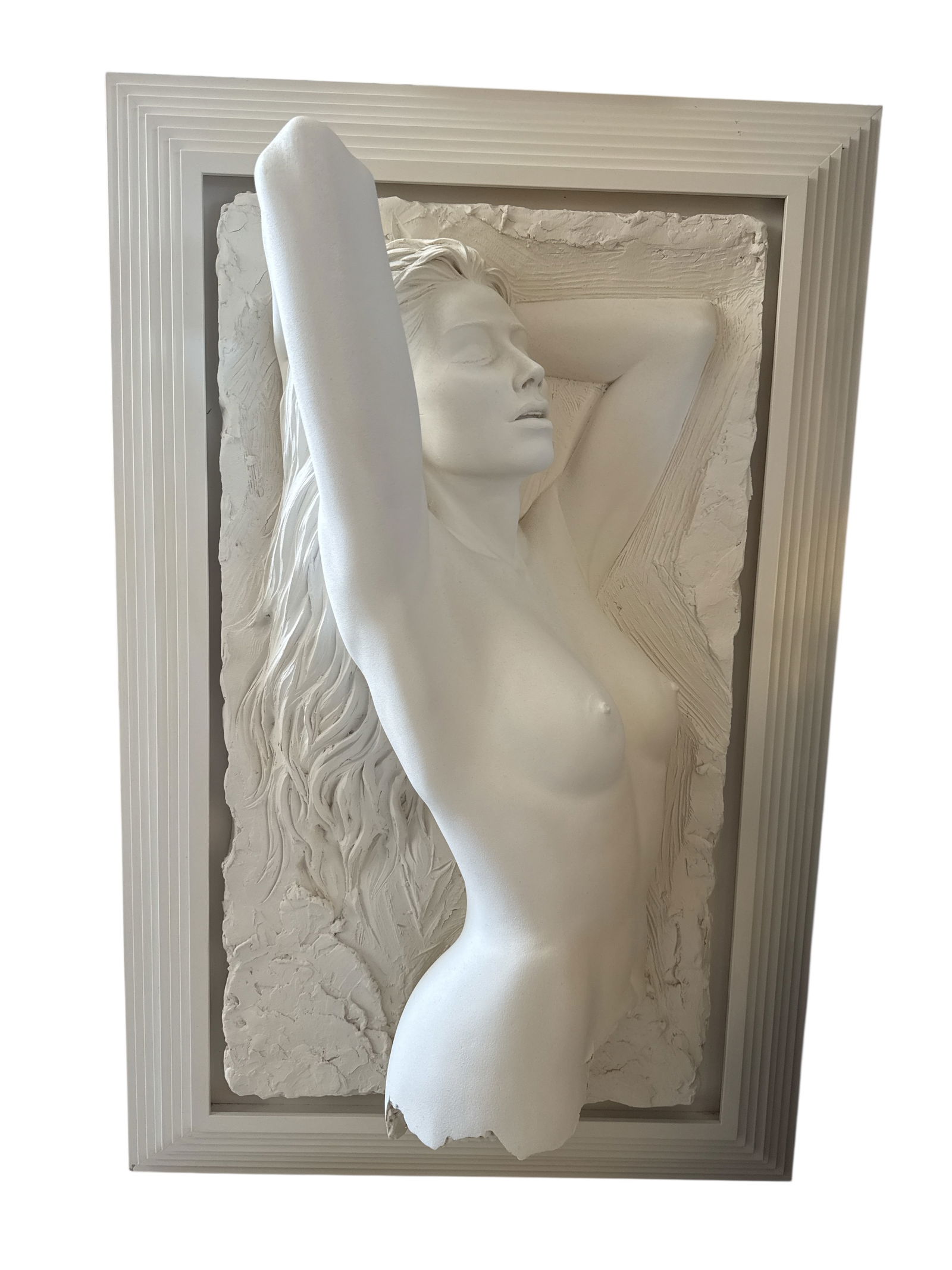 Bill Mack White Sand Relief Sculpture (1 of 4)