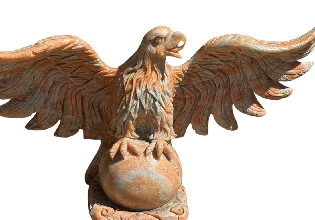 Eagle Marble Sculpture - 2