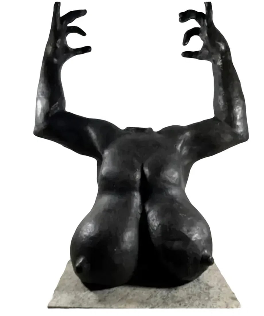 Large Abstract Bronze - Gaston Lachaise: Size: 17 in x 14 in x 9 in