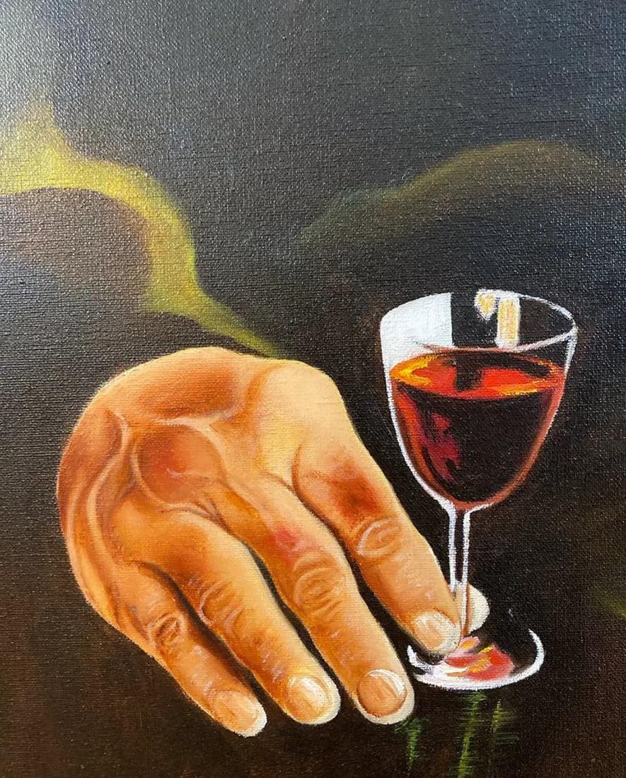 1976 Oil on Panel Painting by A. J. Smith - 3