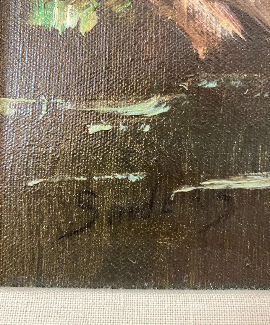 Landscape Oil Painting on Canvas - Signed - 5