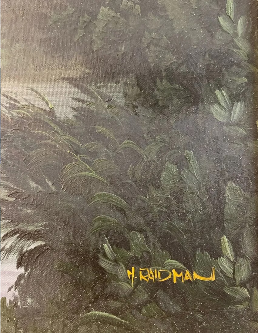 Landscape Oil Painting by H. Raidman - 3