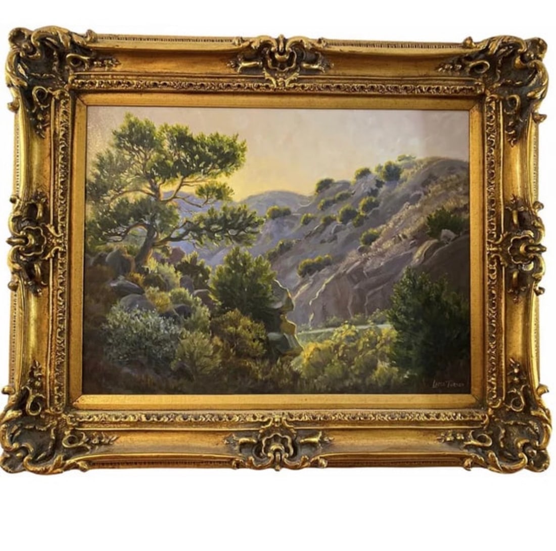 Landscape Oil Painting by Turner (1 of 3)