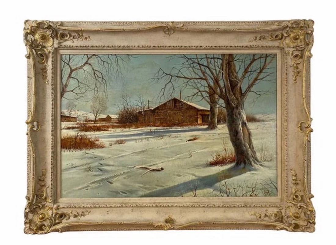 Landscape Oil Painting by Roy Reece: Size: 46"x 34"