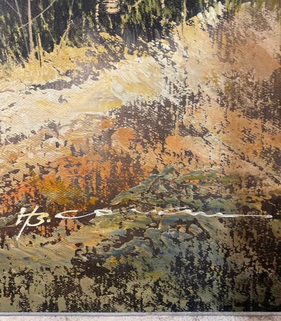 Landscape Oil Painting - Signed - 2