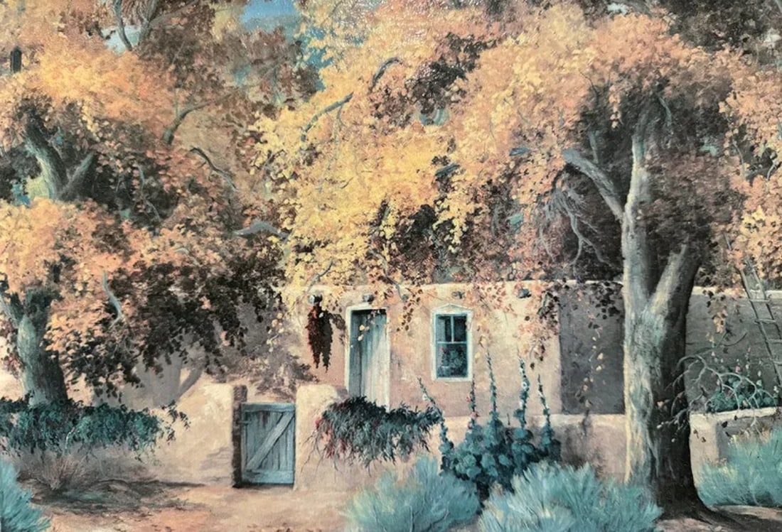Adobe House Print - 2