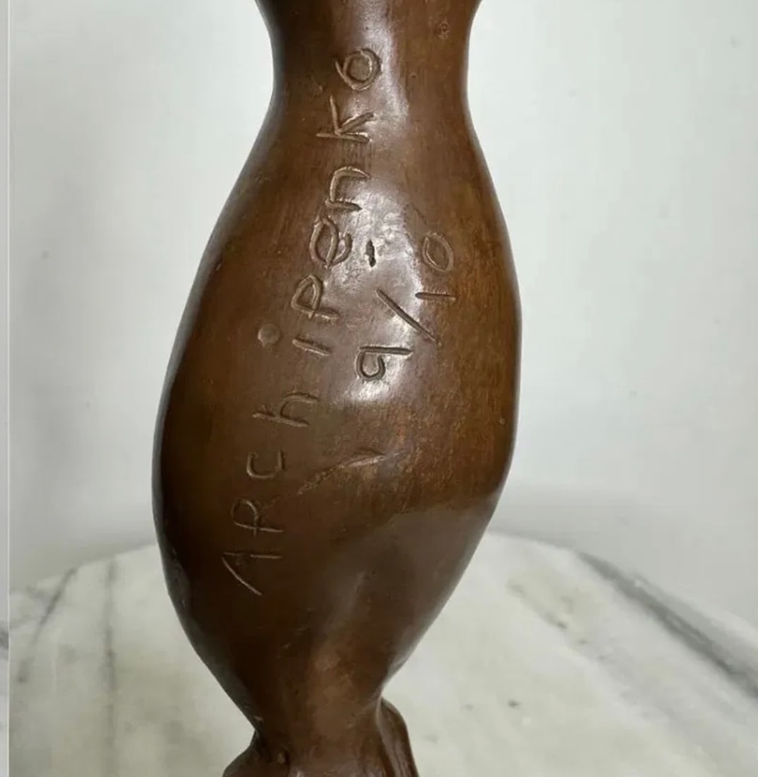 Archipenko Bronze Sculpture - 3