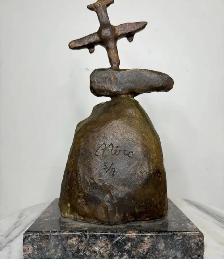 J. Miro Bronze Sculpture - 2