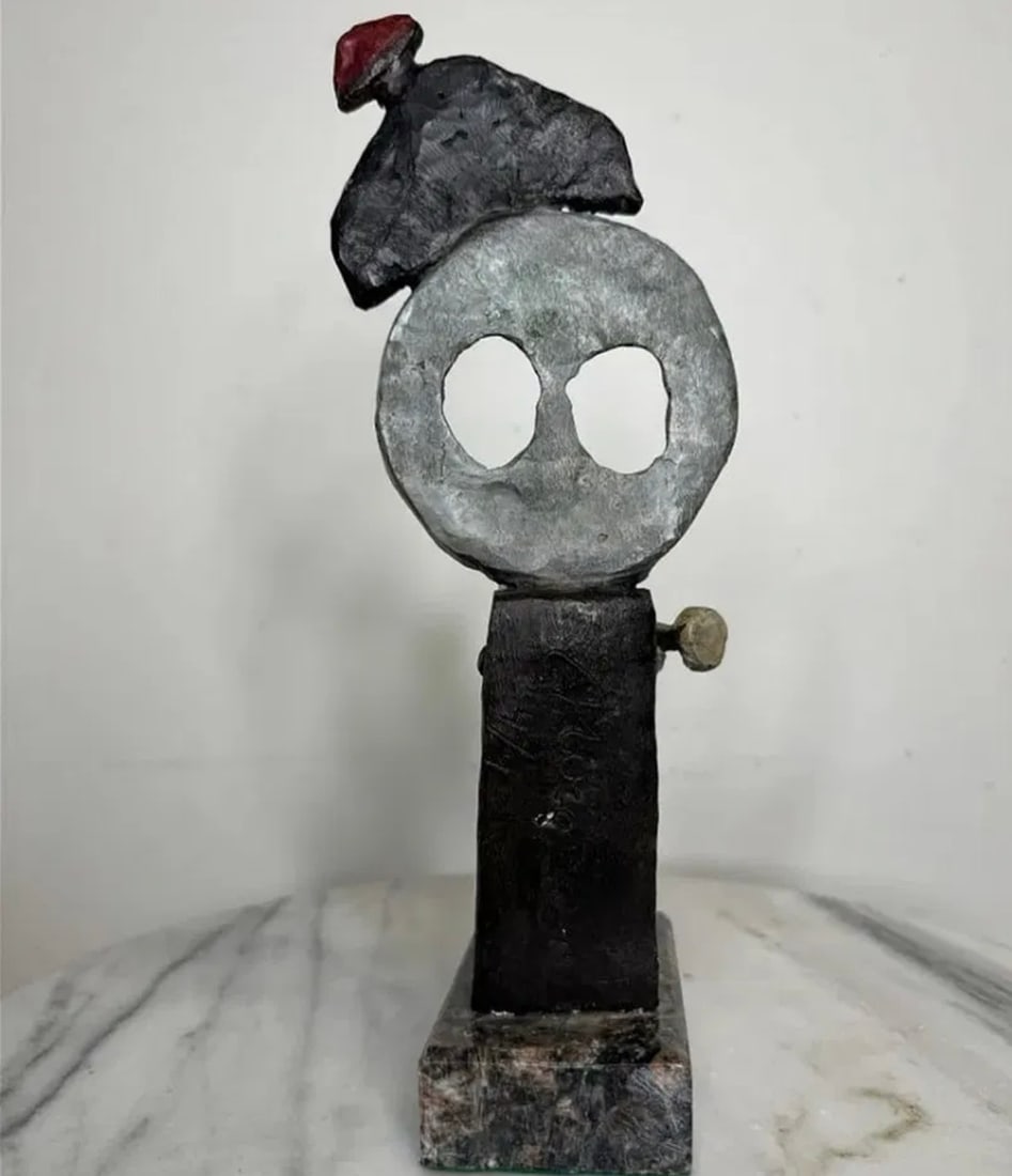 J. Miro Bronze Sculpture - 3