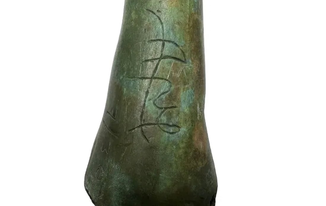 Modern BRONZE Sculpture Signed - 2