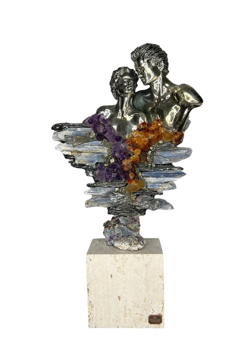 Passion Bronze Sculpture BY TAIDO: SizeL18 in H x 10 in x 3 in