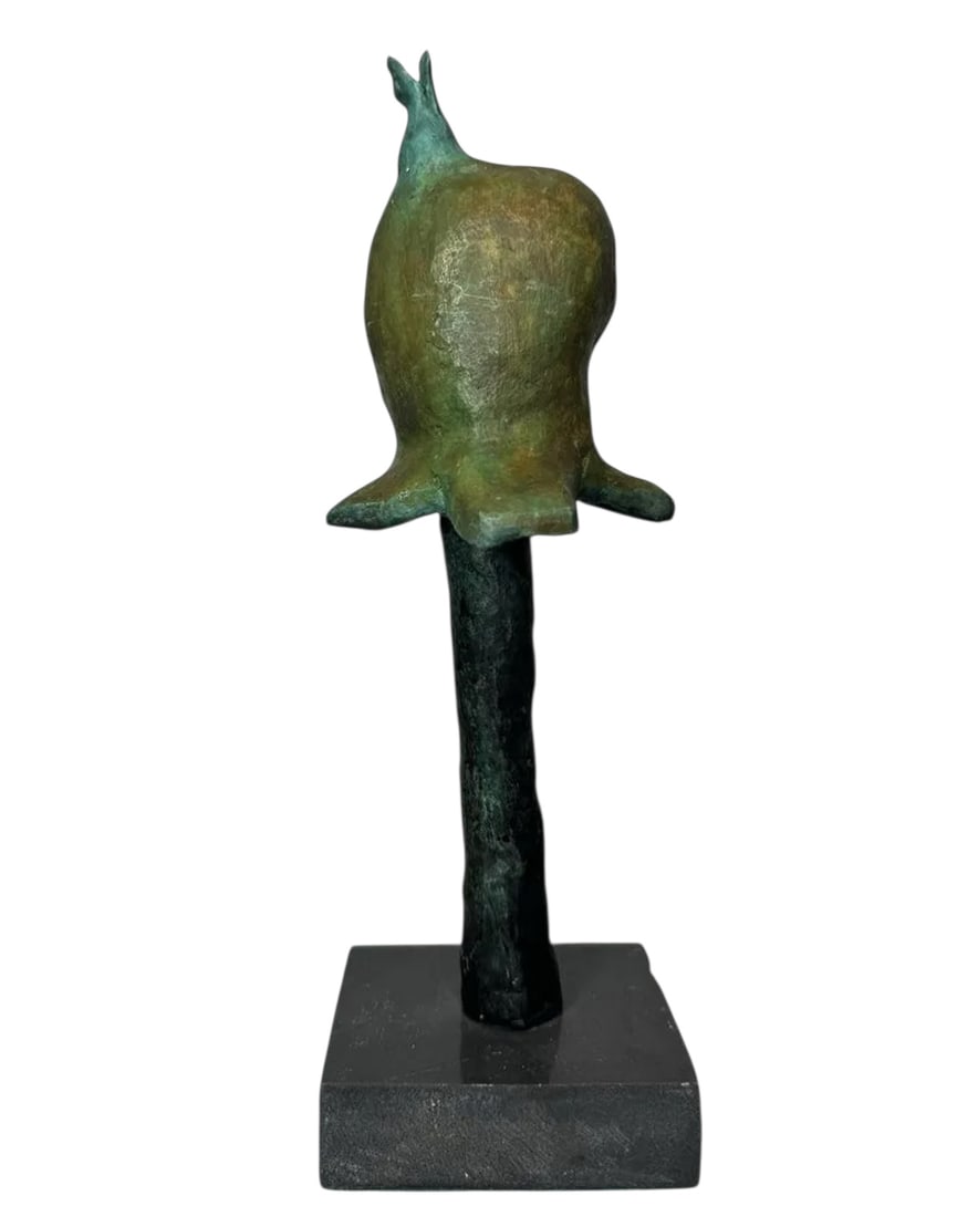 J. Miro Abstract Sculpture: Size: 12.5 in x 4 in x 3 in