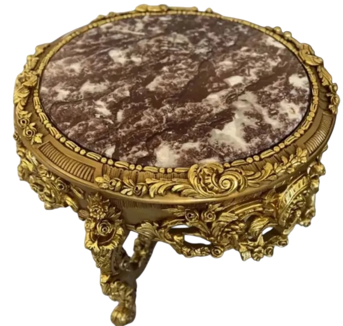 Large French Style Round Table - 2