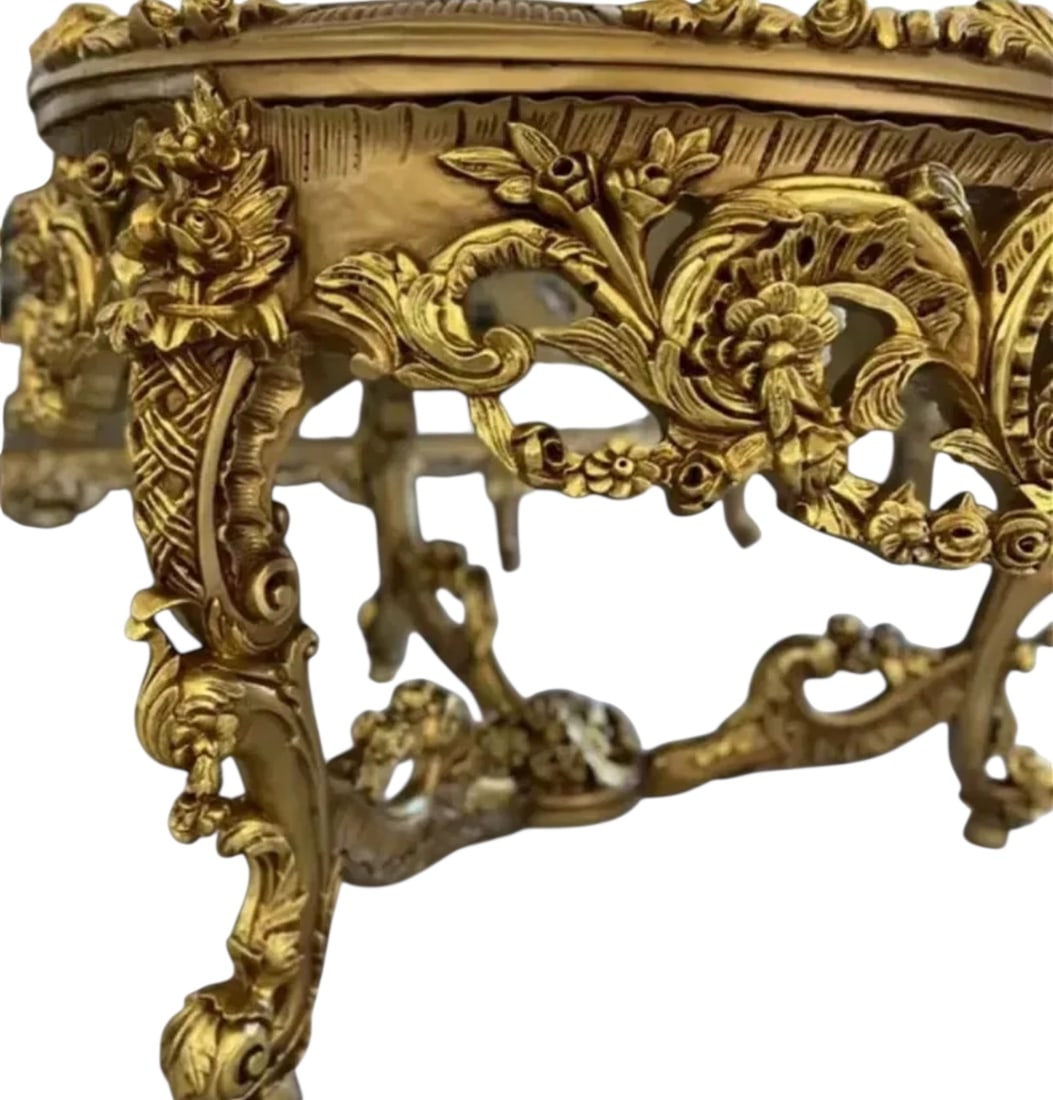 Large French Style Round Table - 3