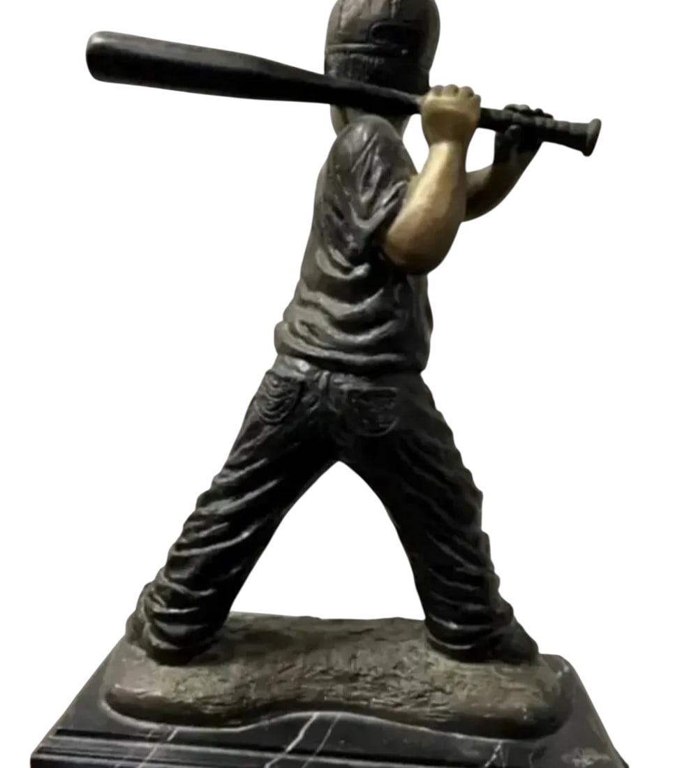 BaseBall Bronze Sculpture - 2