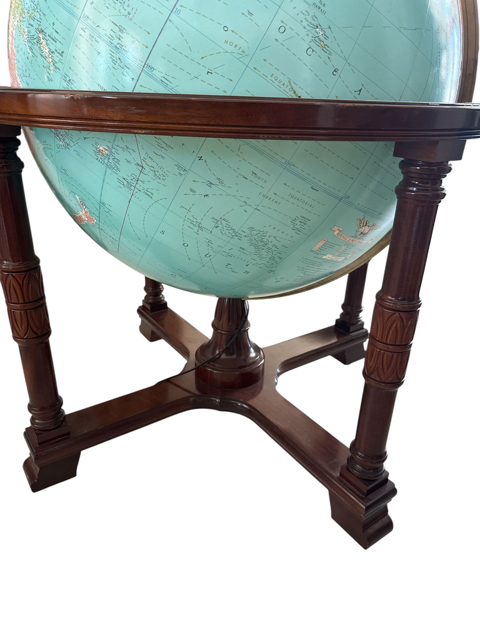 32 IN Diameter Dipolmat World Floor Globe - 3