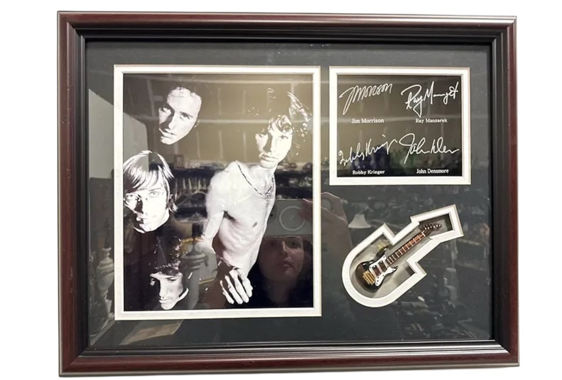The Doors Memorabilia: Size: 18 in x 14 in