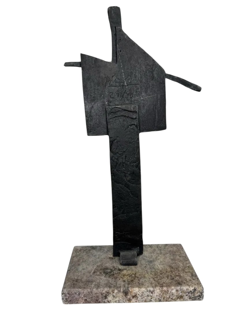 Picasso Abstract Bronze Sculpture - 2